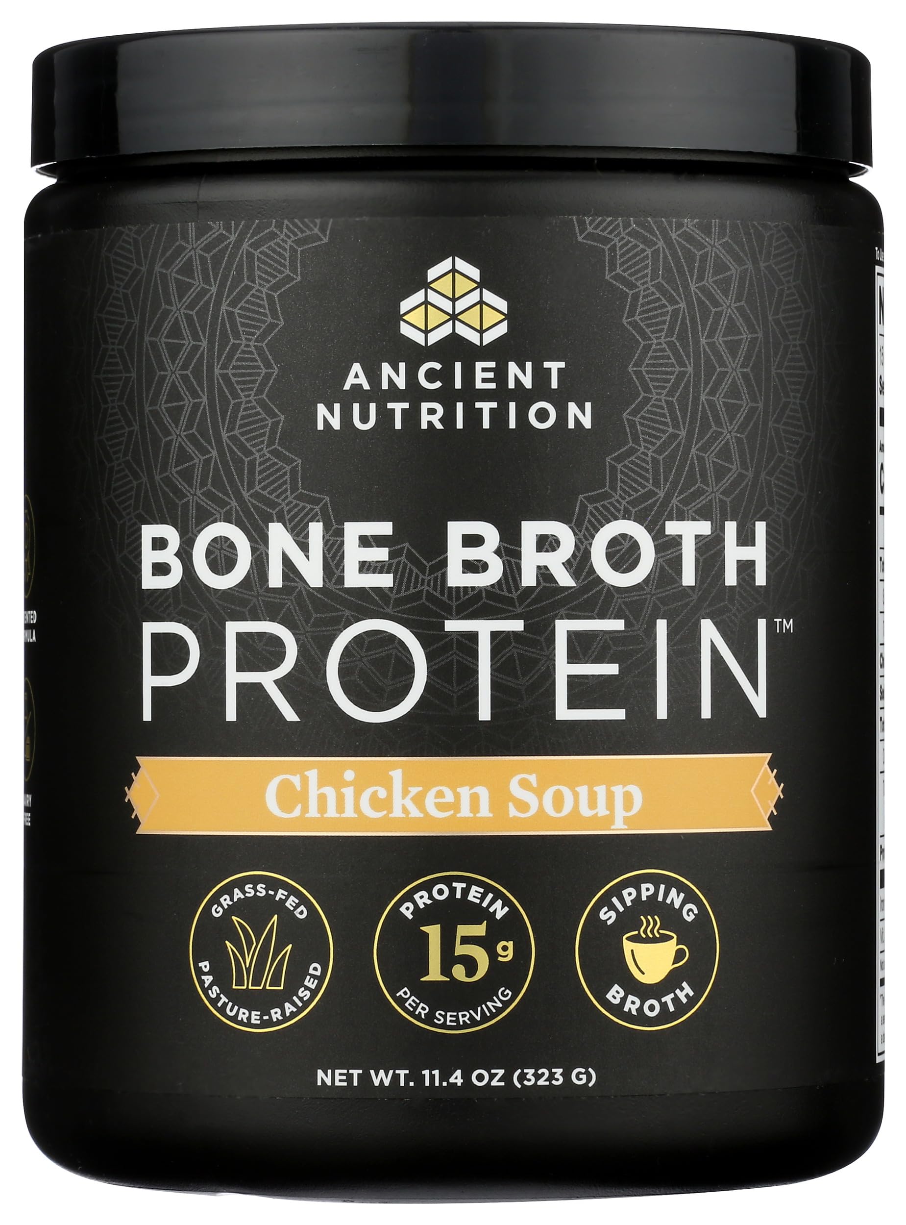 Ancient Nutrition, Bone Broth Protein Chicken Soup, 11.4 Ounce — Amazon image 4