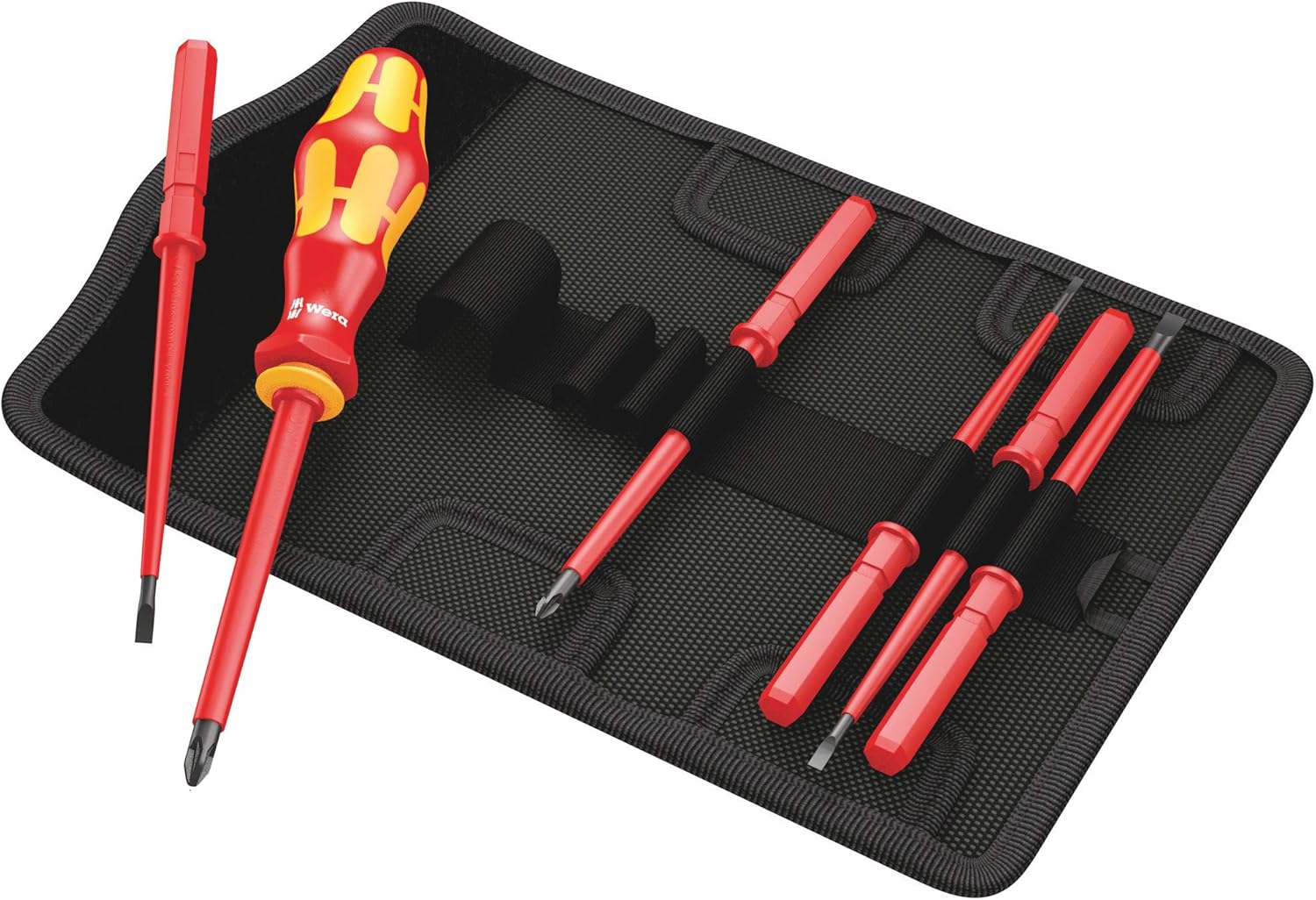 Wera 05003472001 VDE 60 I/65 I Kraftform Kompakt Changeable Blade (7 Piece)