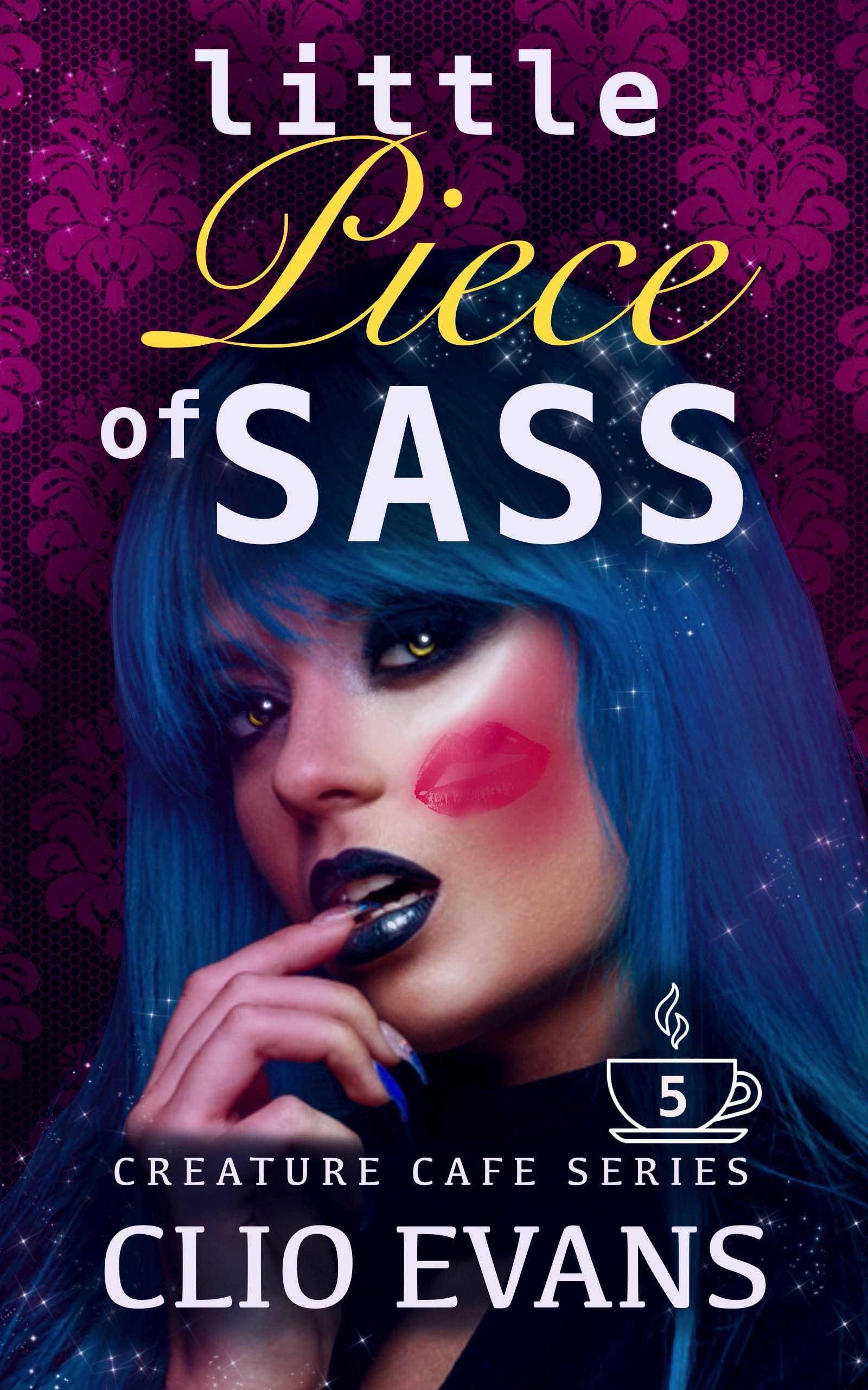Little Piece of Sass (FFM Monster Romance) (Creature Cafe Series Book 5)