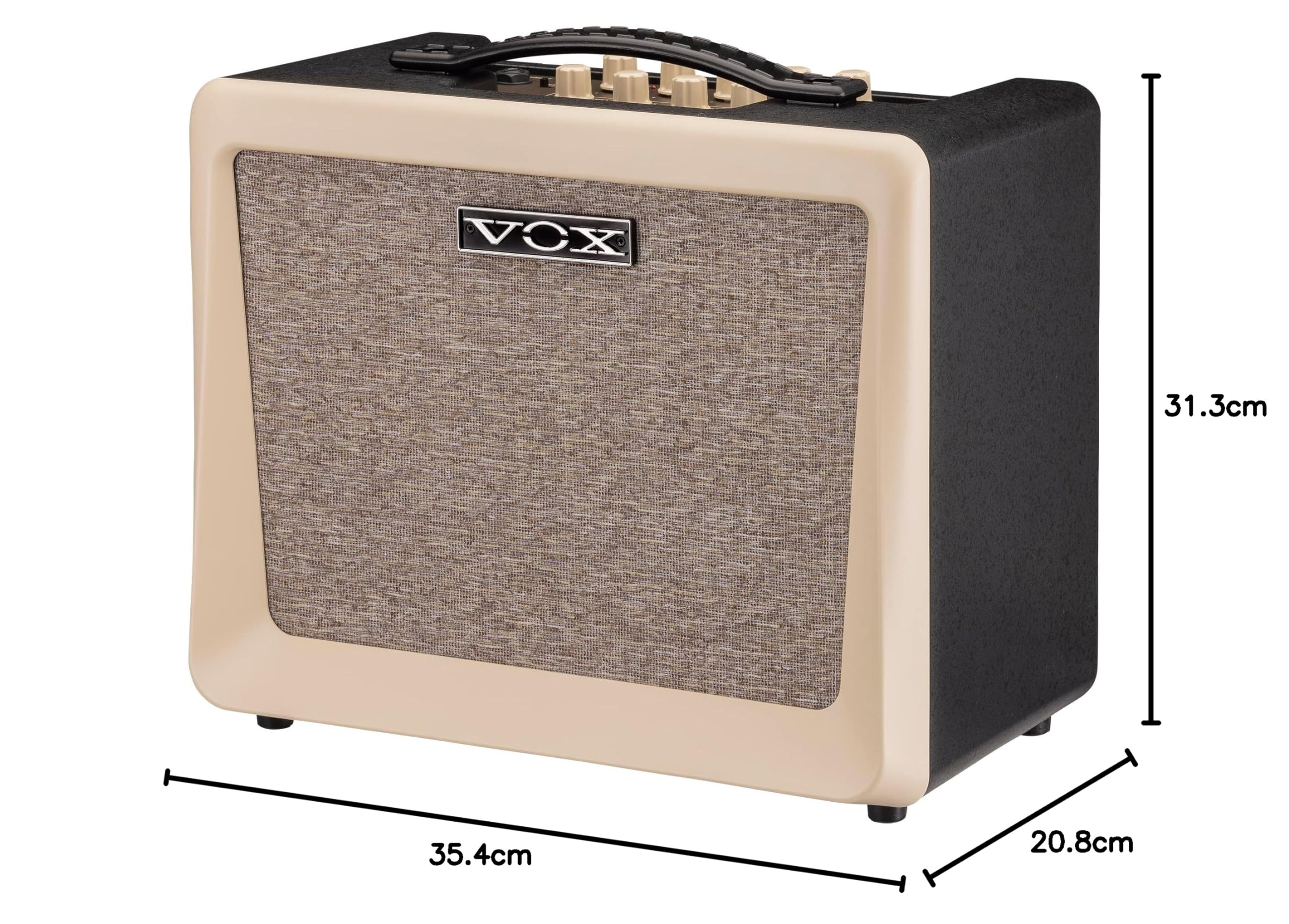 Vox UKU50-50W Combo-Röhrenverstärker für Elektroakustische Ukulelen mit Mikrofoneingang und Effekten