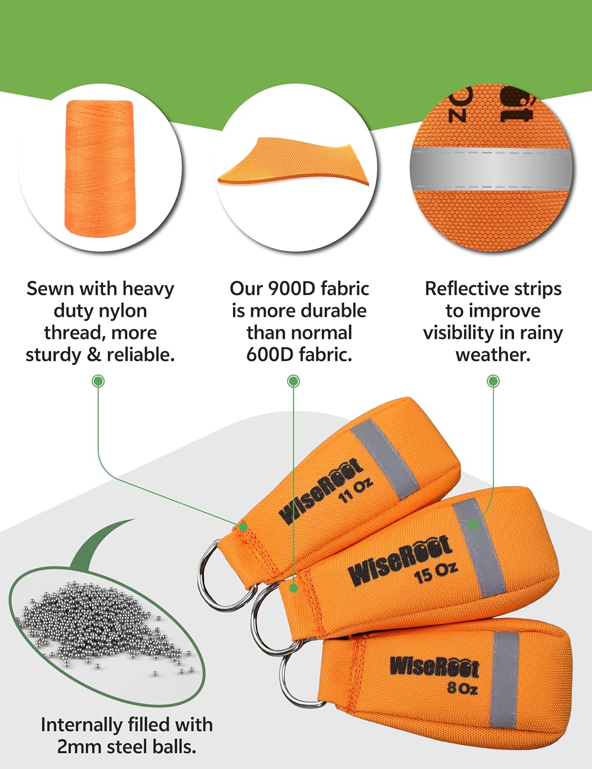 Arborist Throw Line Kit with Throw Weight, Slick Rope, Storage Bag image 3