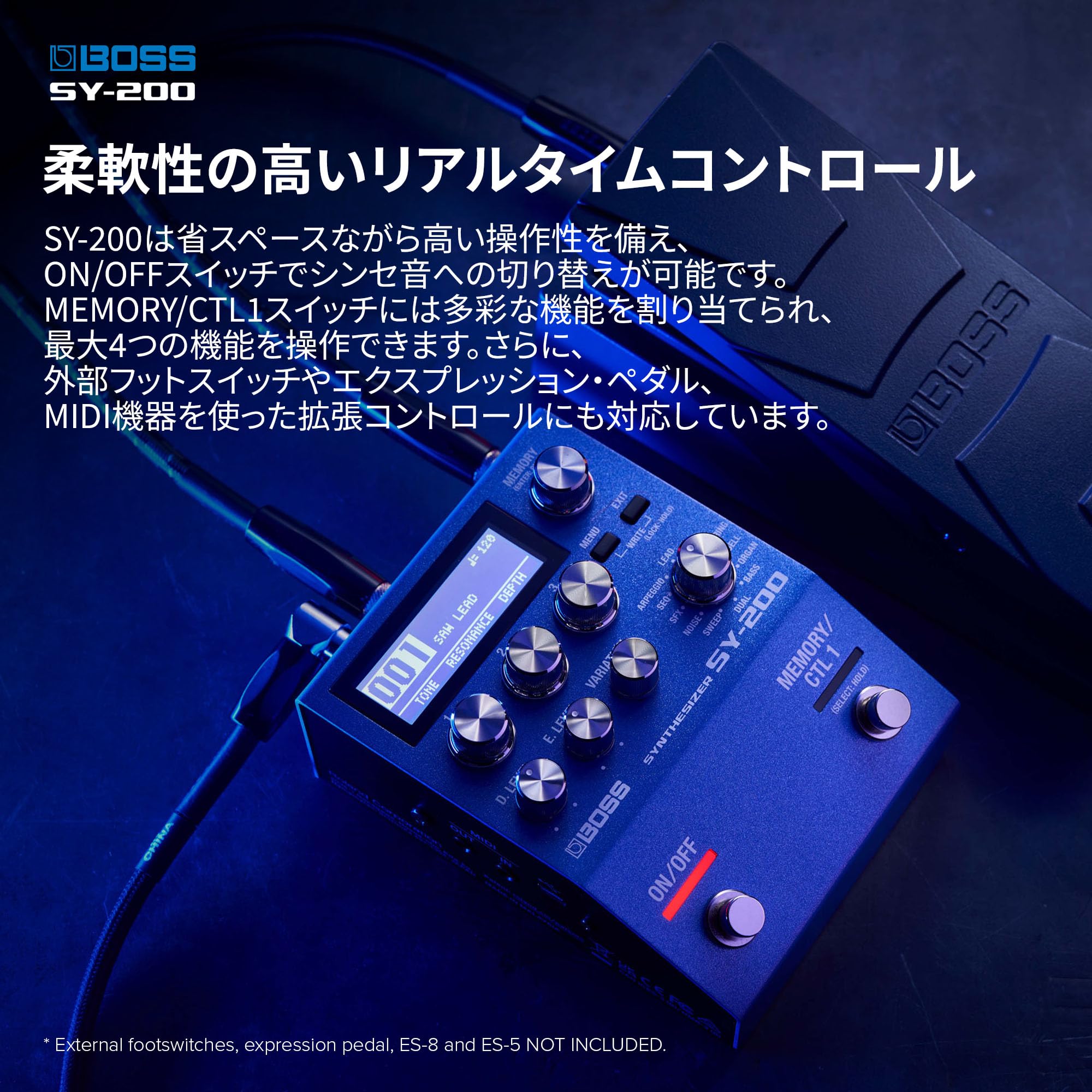 Amazon | BOSS ボス ギターシンセサイザー SY-200 レイテンシーフリー