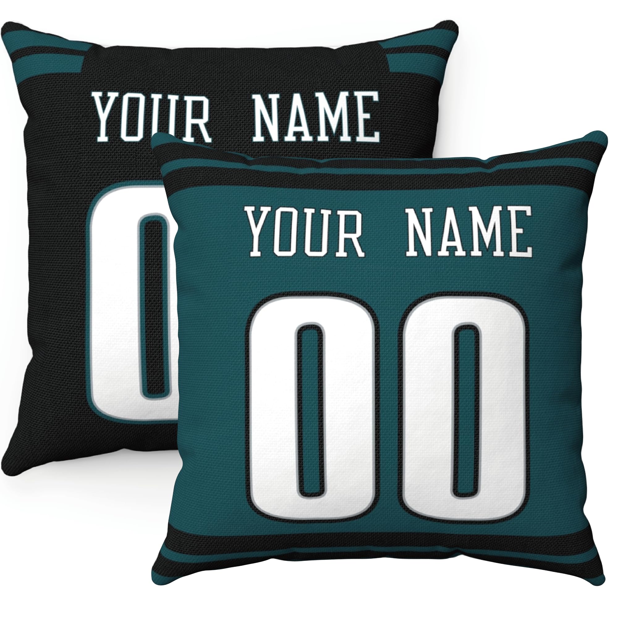 ANTKING 2 Pack Custom Throw Pillow Personalized Gifts for Men Women Boys