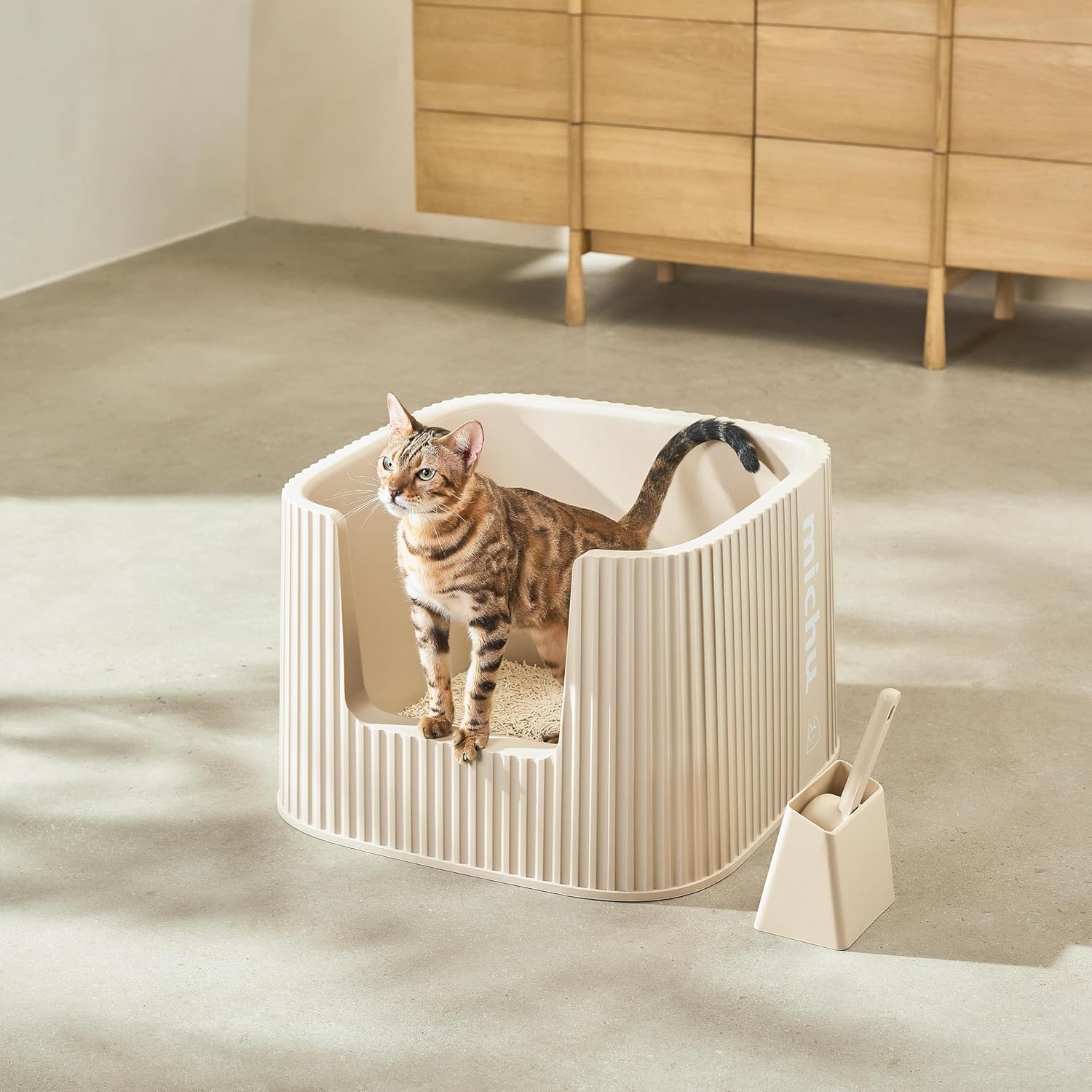 XXL Boba Deluxe Cat Litter Box – Spacious Design