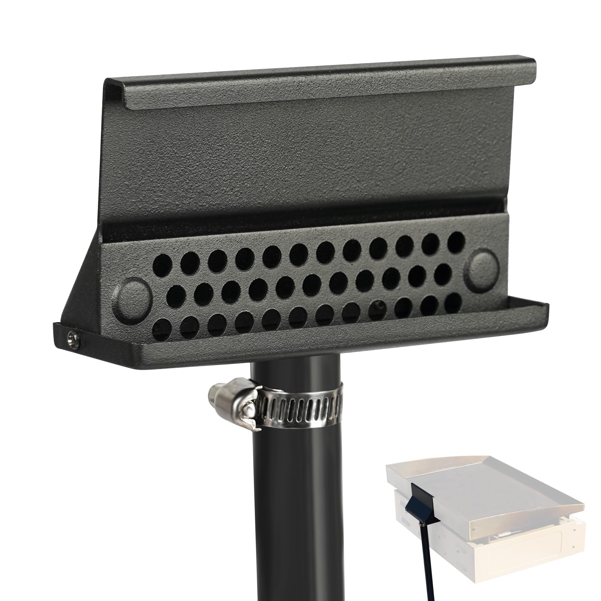 Rear Grease Drainage Funnel Upgraded Large Grease Capacity Enclosed