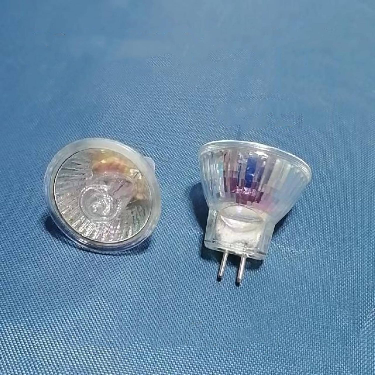 MR11 Halogen Lamp, 110V 220V 20W 35W 50W 2700K Dimmable Recessed Track Light, GU4 Base 110V-35W 10pcs