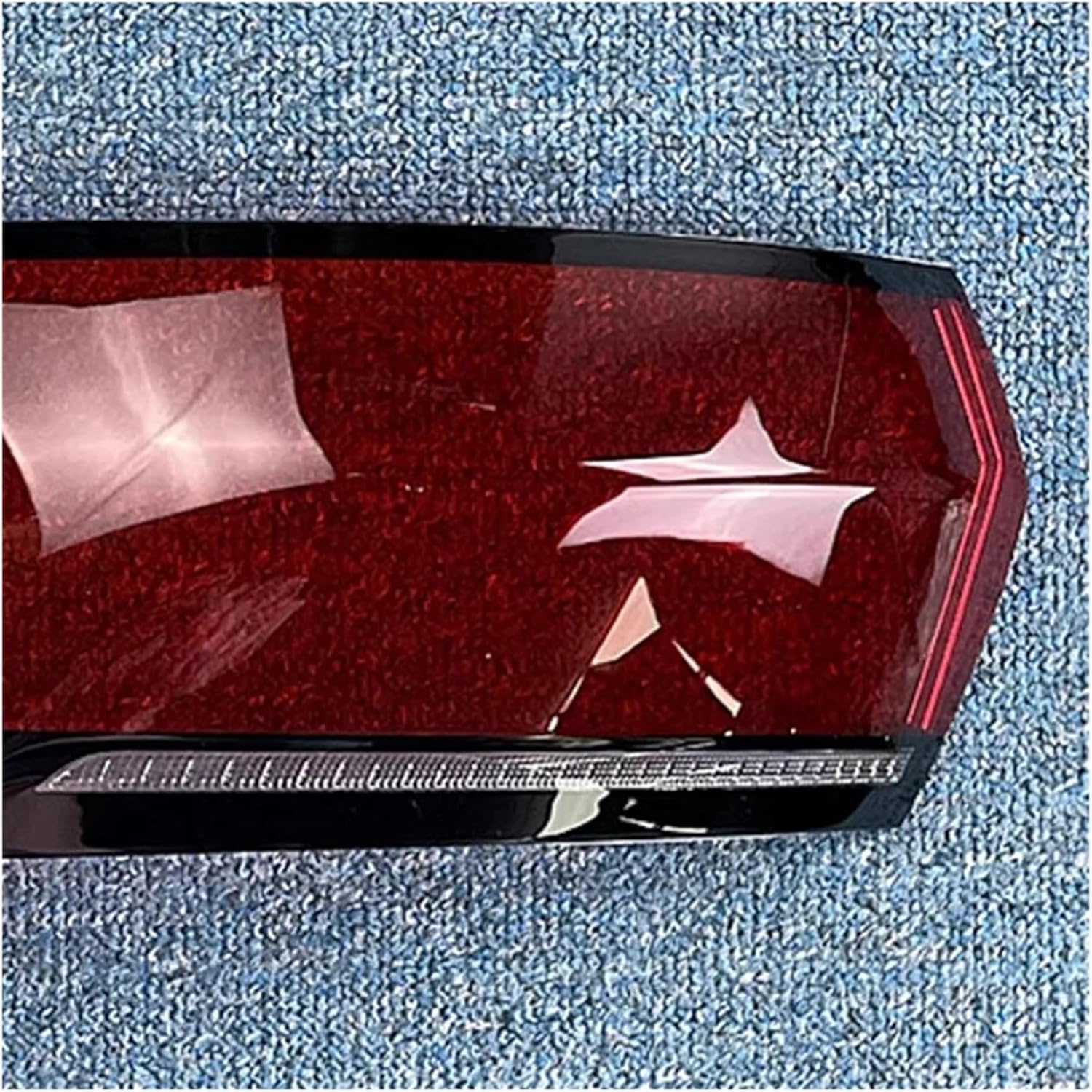 Auto Tail Lamp Light Case Compatible For VW Sagitar 2023 Car Rear Taillight Lens Cover Lampshade Lampcover Caps Taillamp Shell(Outside Left)