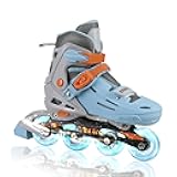 C SEVEN C7skates Nostalgic Jr. Inline Skates for Girls, Boys, and Youth