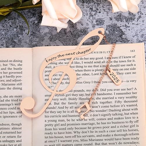 Miniatura 2 de Clase de 2023 - Marcapáginas de graduación para la universidad secundaria secundaria escuela secundaria música estudiantes profesores regalos