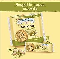 Vista 4 de Mulino Bianco Galletas, Relleno de Crema de Pistacho, 5.93 oz