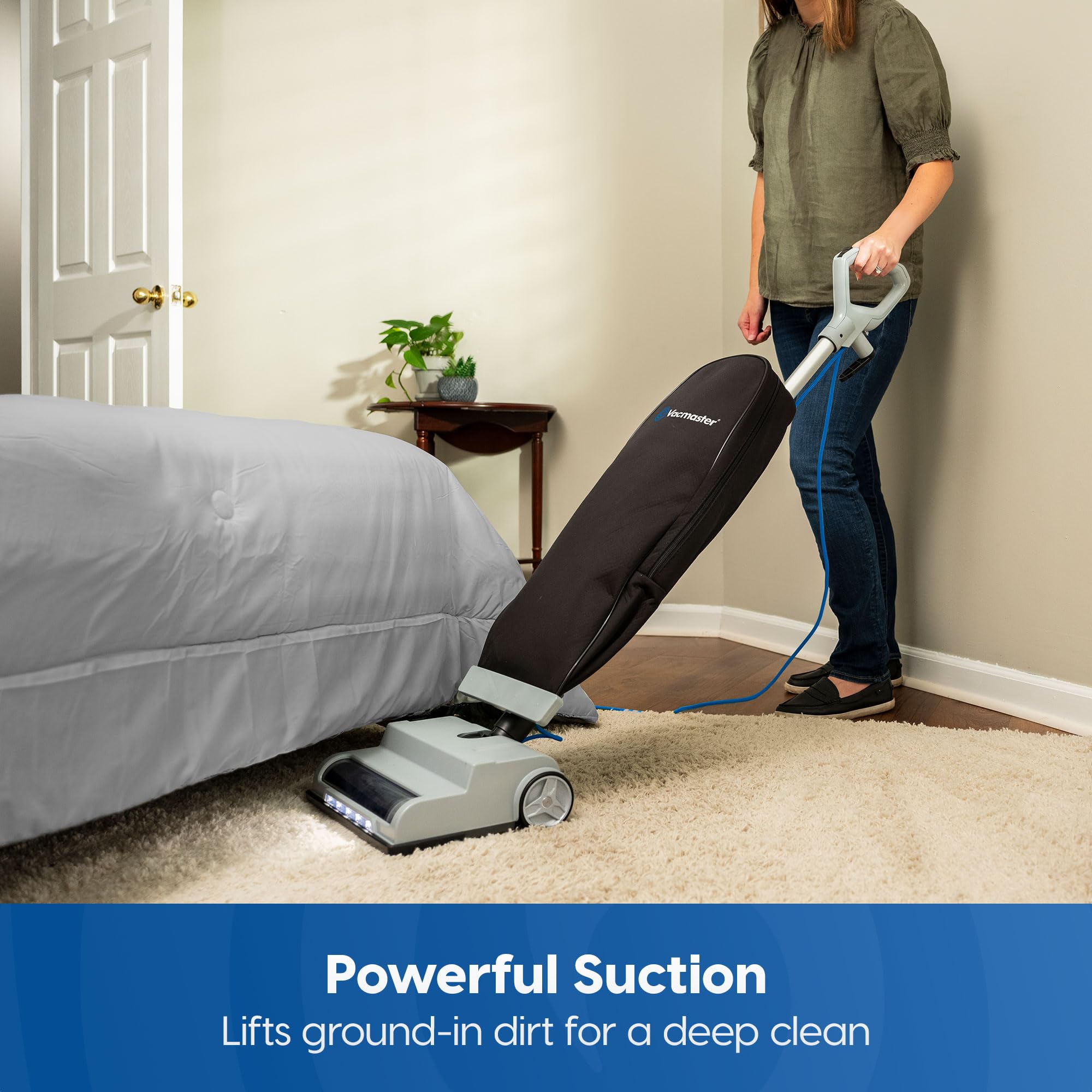 Replacement Blue Power Cord Designed To Fit Windsor Sensor, Versamatic Vacuum Cleaners