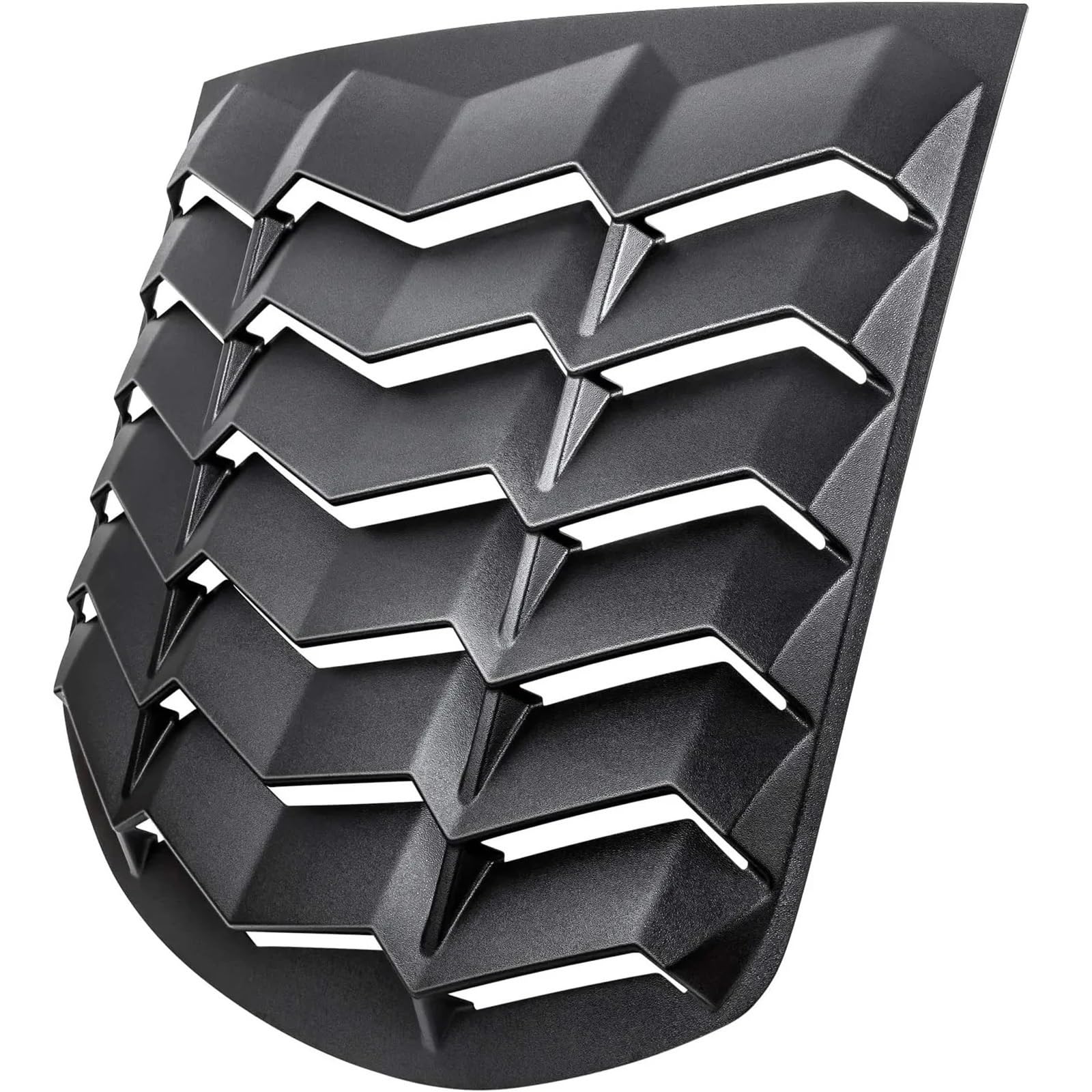 Rear Window Louver Compatible for Hyundai Genesis Coupe 2010-2016 Windshield Sun Shade Cover in GT Lambo Style Custom Fit All Weather ABS