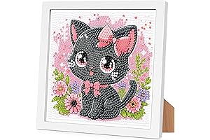 Cat Diamond Art Kits for Kids - Unlock Creativity with Sparkling Diamonds