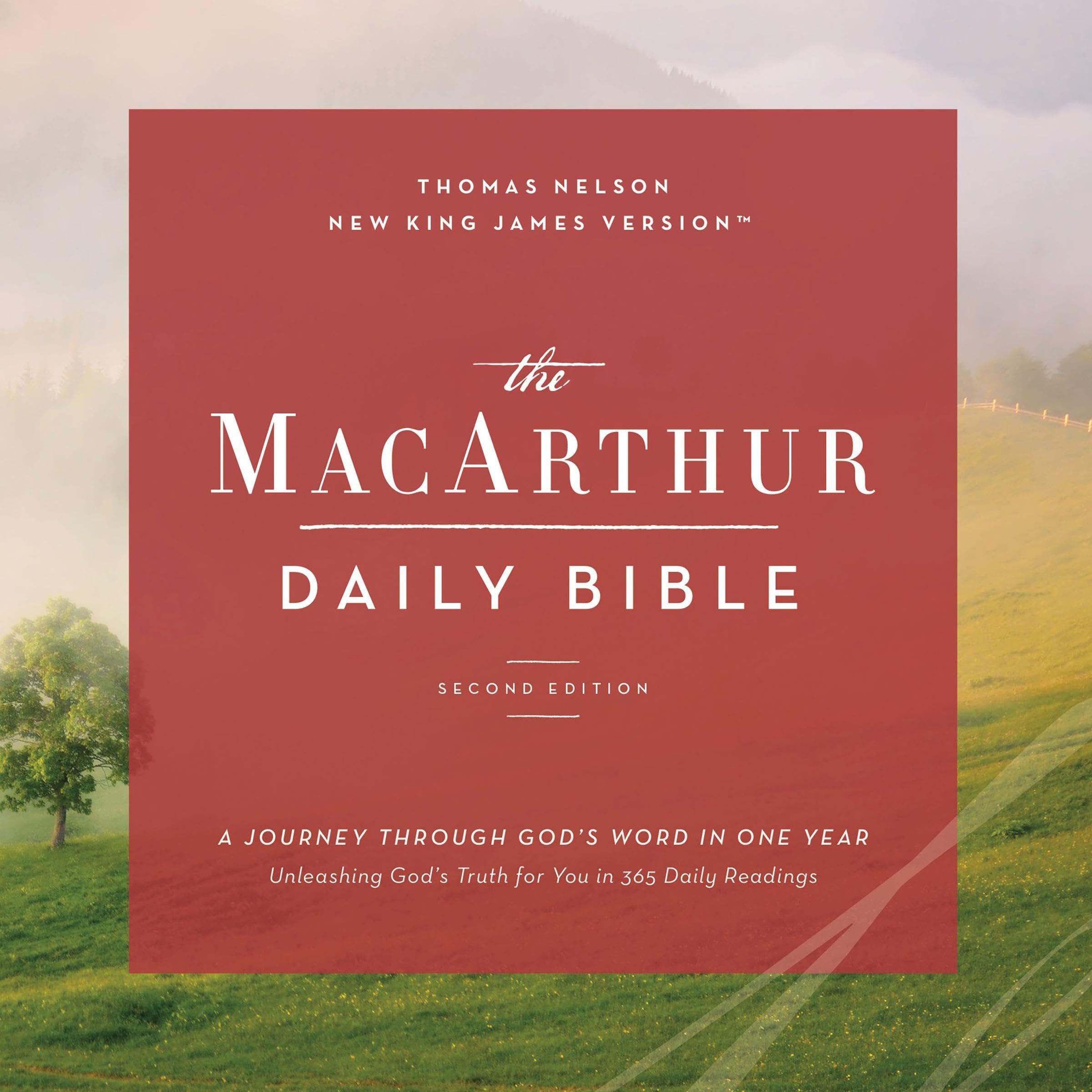 Cover art for The NKJV, MacArthur Daily Bible Audio, 2nd Edition