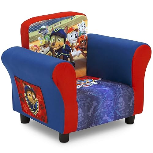 Miniatura 4 de Delta Children Upholstered Chair, Nick Jr. PAW Patrol & Deluxe Toy Box, PAW Patrol