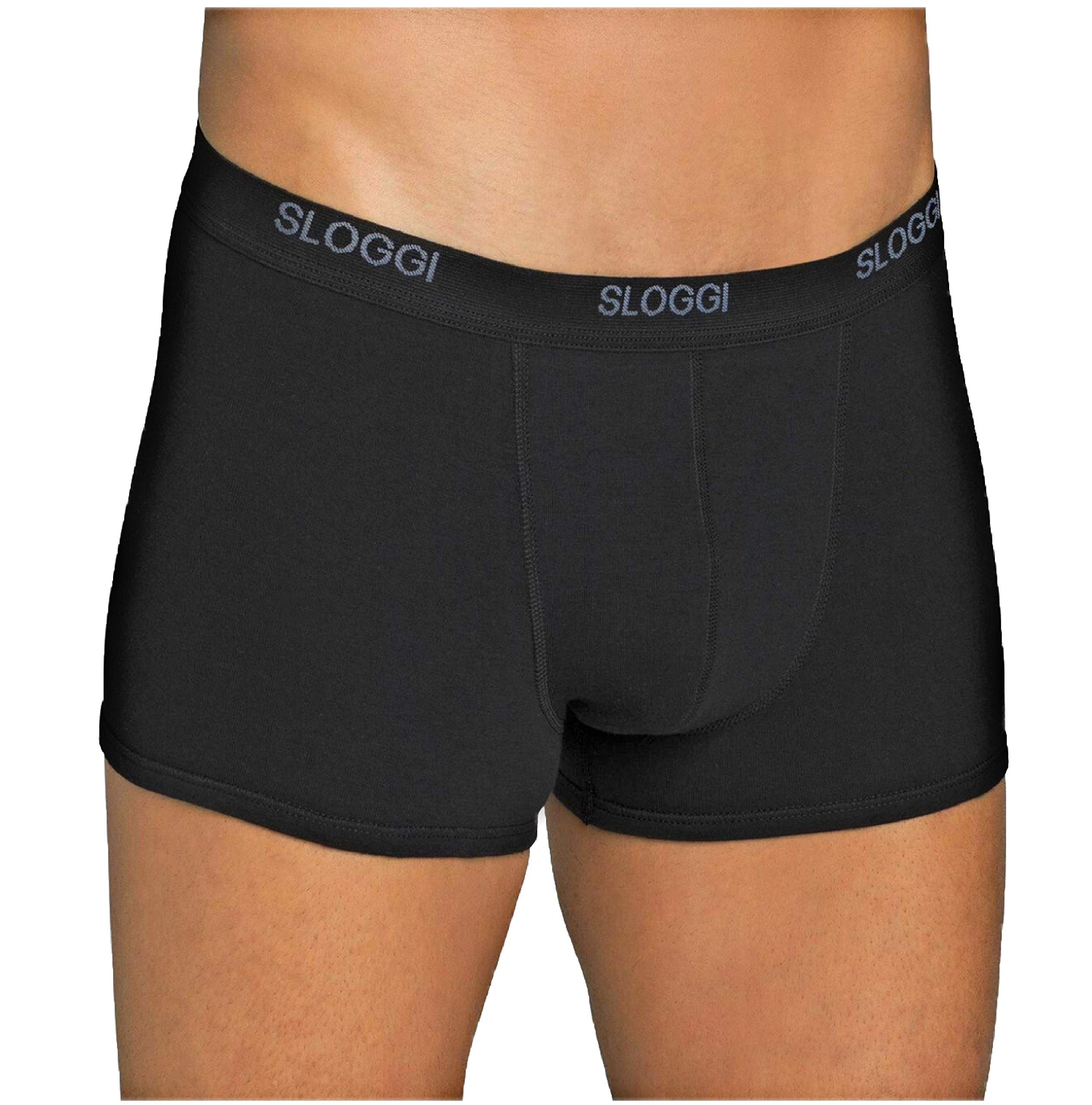 Sloggi 3-5-8 Pezzi Boxer Uomo Cotone Elasticizzato Boxer Uomo Aderenti S30