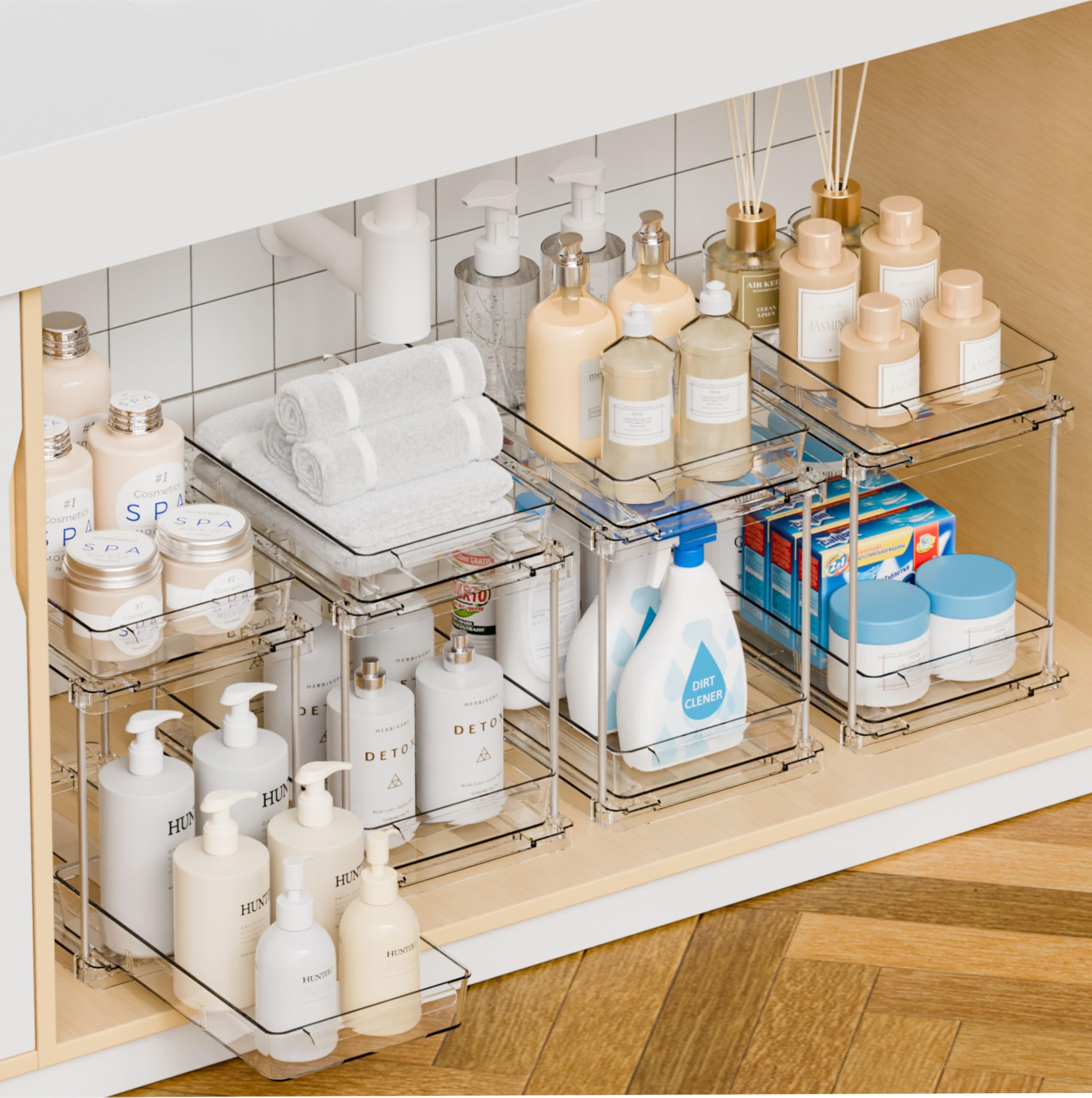Yieach Clear Acrylic Organizer