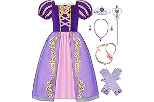 Fairy Tale Delight: Repunzel's Enchanting Costume for Young Princesses