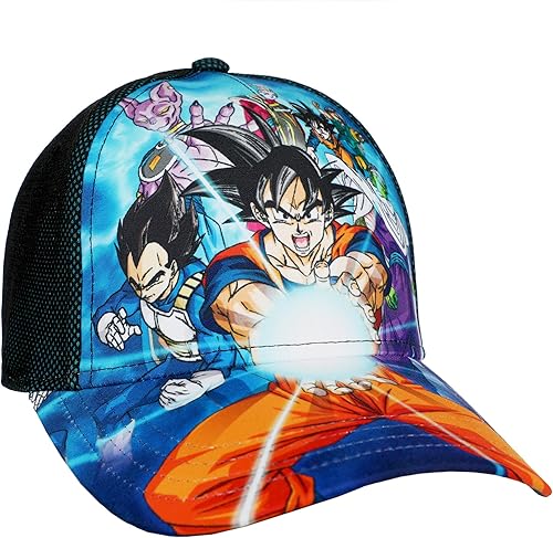 Miniatura 2 de Gorra de Dragon Ball Z para niños y niñas con estampado completo, DBZ