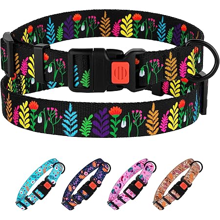 aztec print dog collar