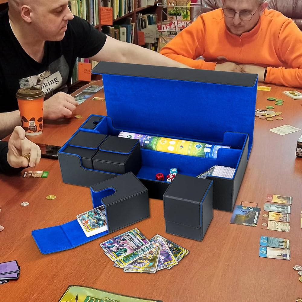 Amazon.co.jp: デッキケース 大容量 プレイマット ケース トレカ