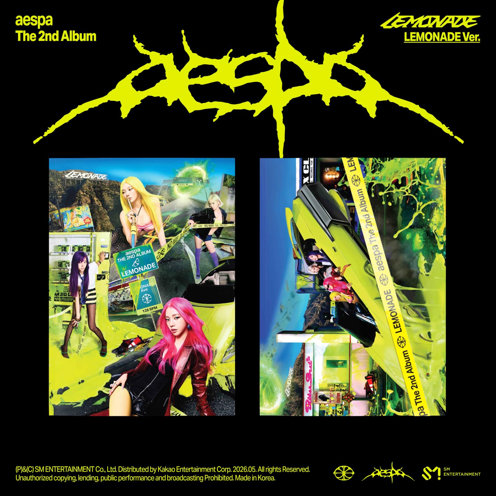 Amazon.co.jp: aespa The 2nd Album [LEMONADE] (LEMONADE ver.)（韓国