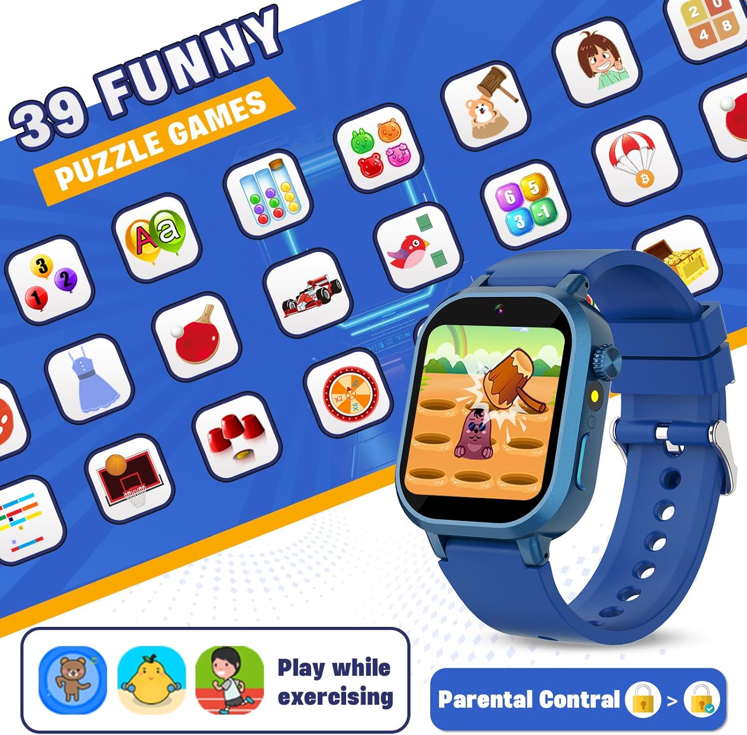Ultimate Fun: The Vakzovy Kids Waterproof Smart Watch Review