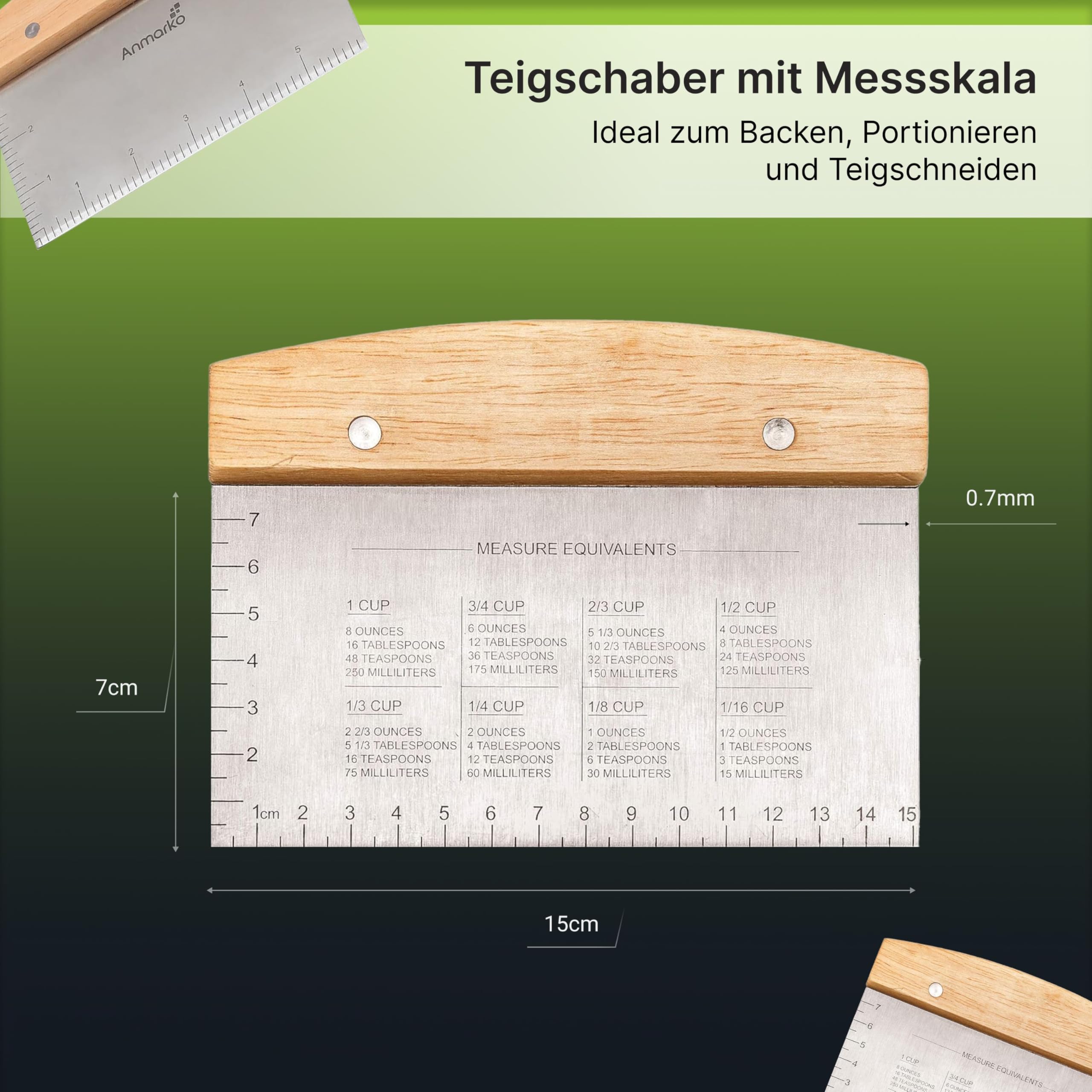 Edelstahl Metall Pfannenwender Set - Grillschaber Flachspachtel Pfannkuchen Flipper Hamburger Pfannenwender - Metall Utensil ideal für BBQ Grill flache Oberseite Gusseisengrill - Zubehör