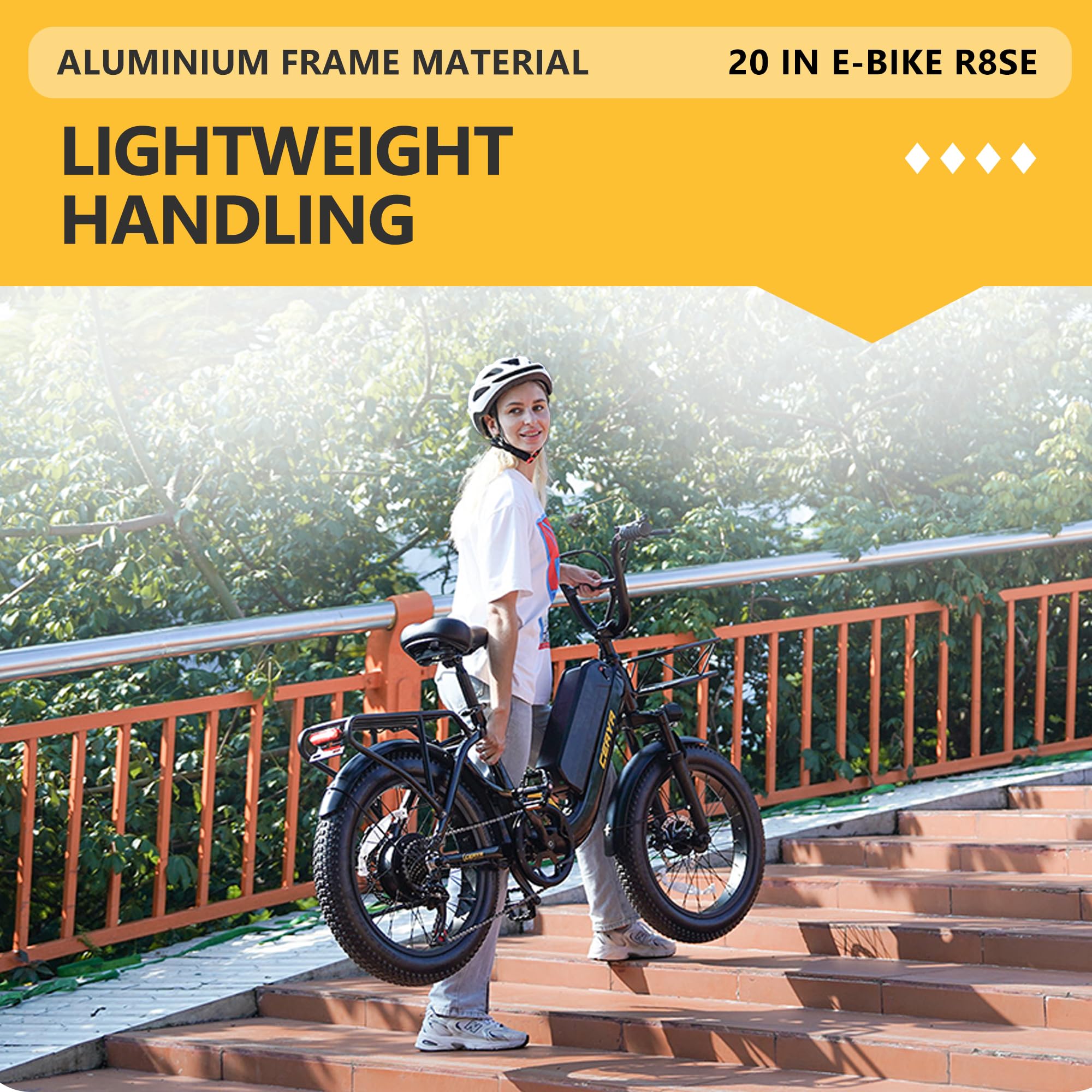 Vélo Électrique,20 Pouces-Vélo électrique de Montagne 48V 15Ah Batterie,Ville E-Bike avec 7 Vitesses, E Bike pour Adulte,Autonomie Jusqu'à 70-80km VTT Électrique