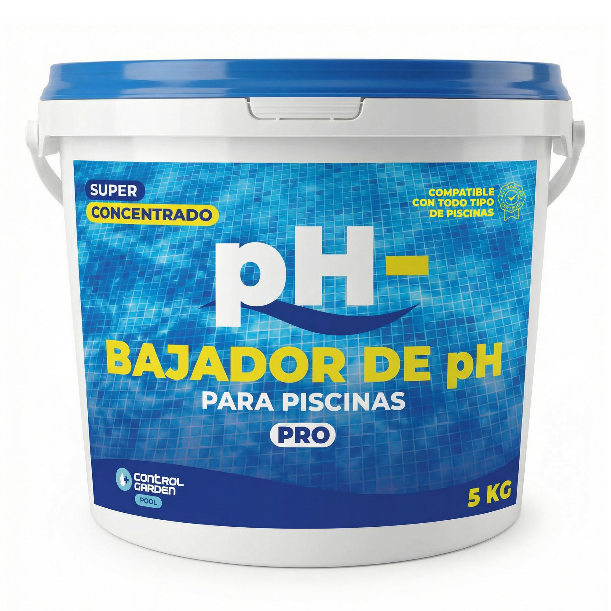 CONTROL GARDEN Bajador PH Piscinas Granulado 5 KG | Reductor pH- Piscina Interior y Exterior | Minorador Sólido - Súper Concentrado | Pool Regulador de Poliester, Liner y Electrólisis Salina — view 7