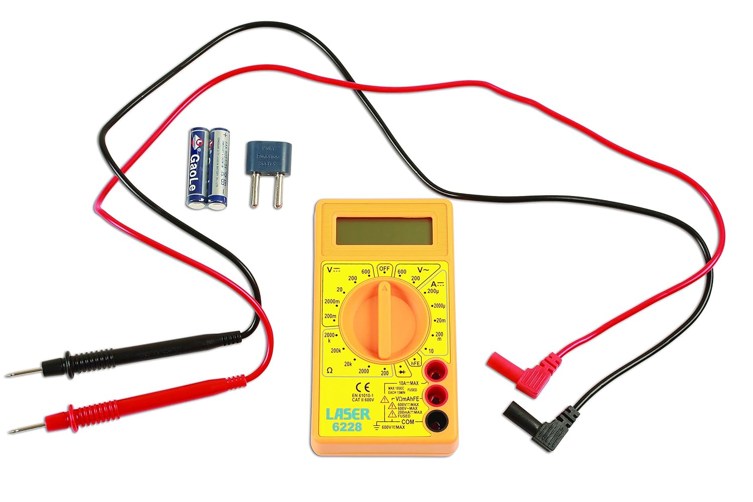 Laser - 6228 Multimeter - Digital