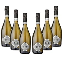 800 | Spumante Cuvèe Extra Dry, Confezione da 6 Bottiglie da 750 ml