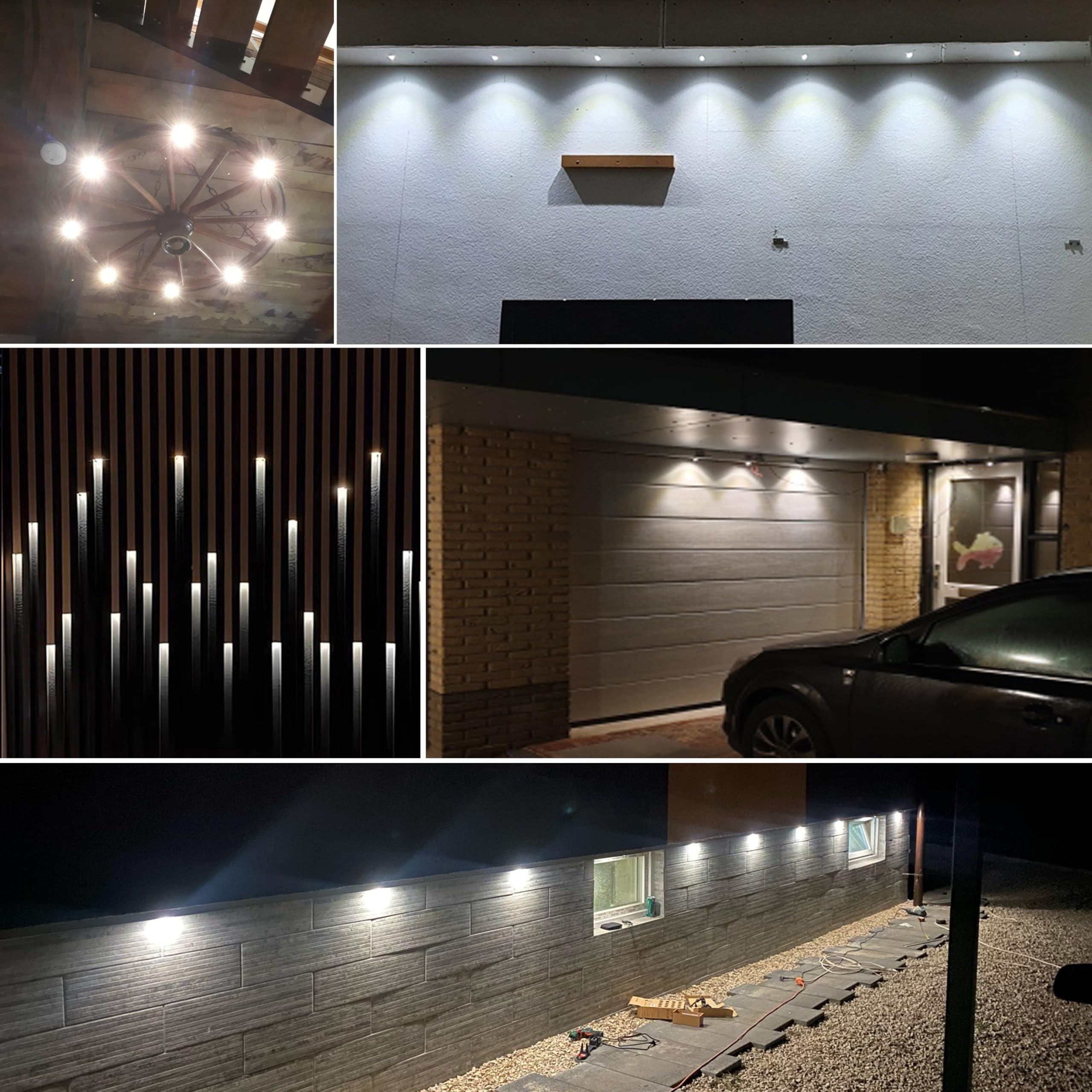 Platte Vierkante led inbouwspot 12v multi voltage