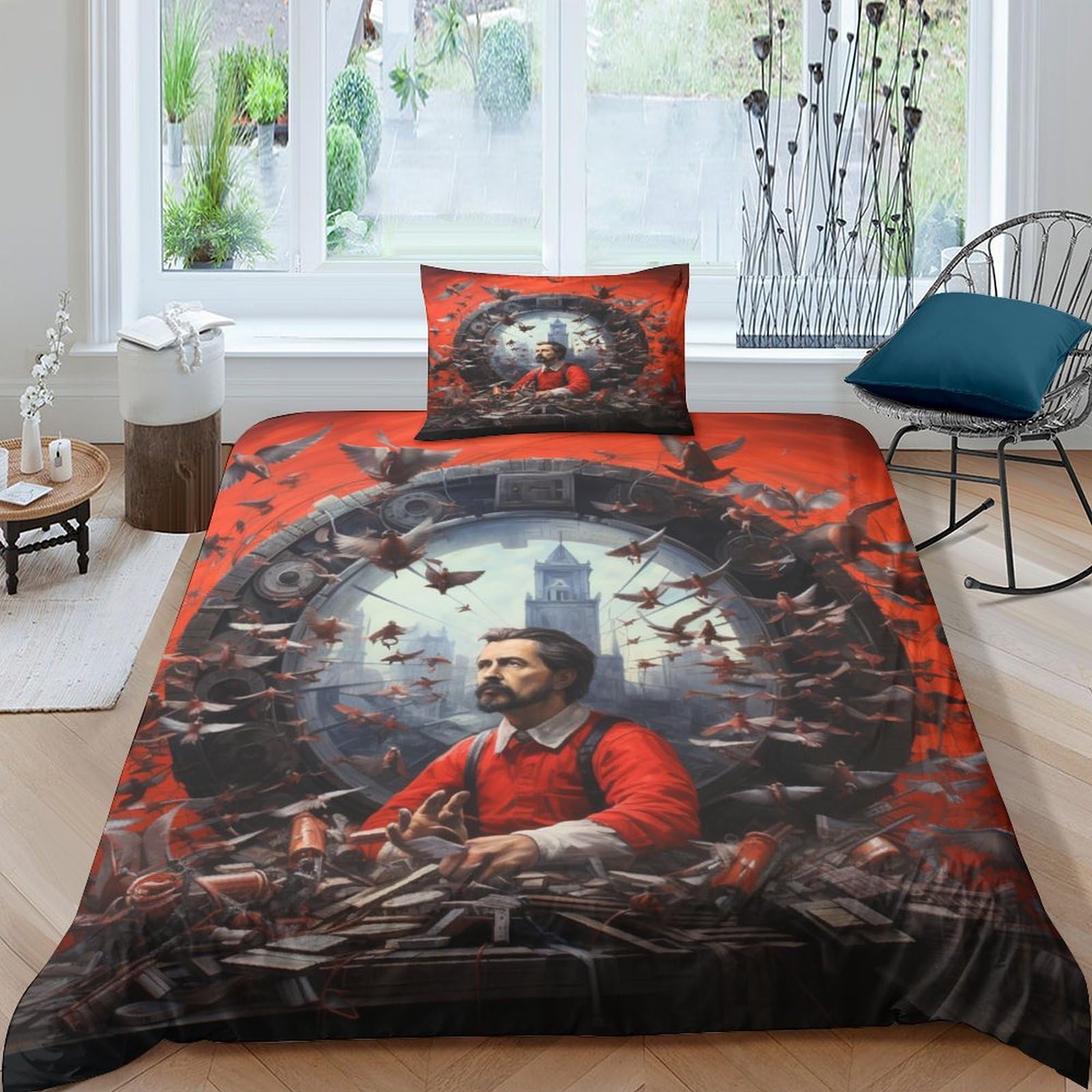 Parure de lit enfants M. Handsome 135x200cm pour transformer l'ambiance de la chambre