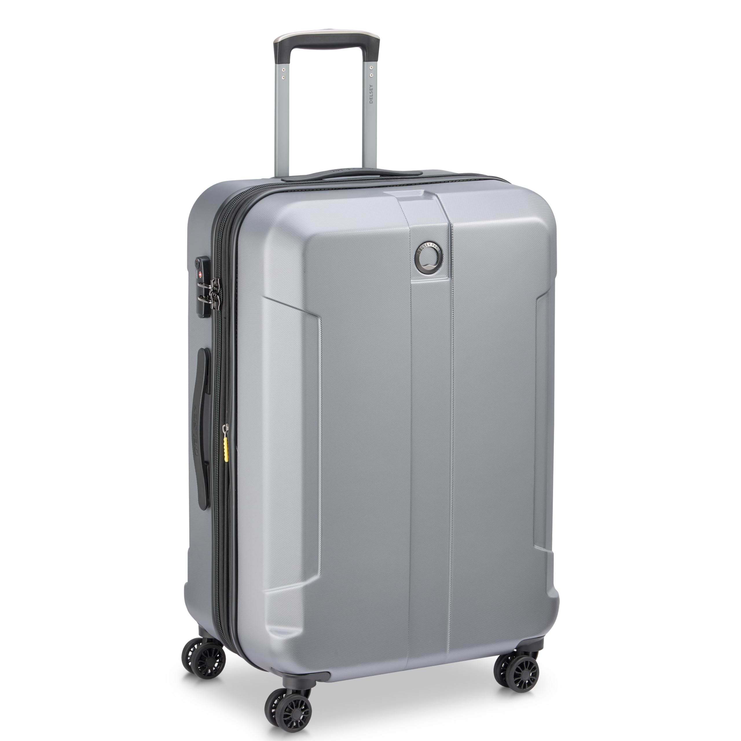 Delsey Paris Depart Hardside 4-Wheel Suitcase, Graphite, 57.5 cm