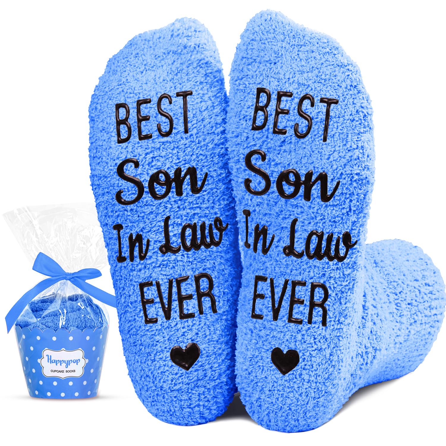 HAPPYPOP Gift Idea For Him - Gifts For New Dad Son Brother Husband Uncle, In Law Gifts, Funny Men Socks Fathers Day