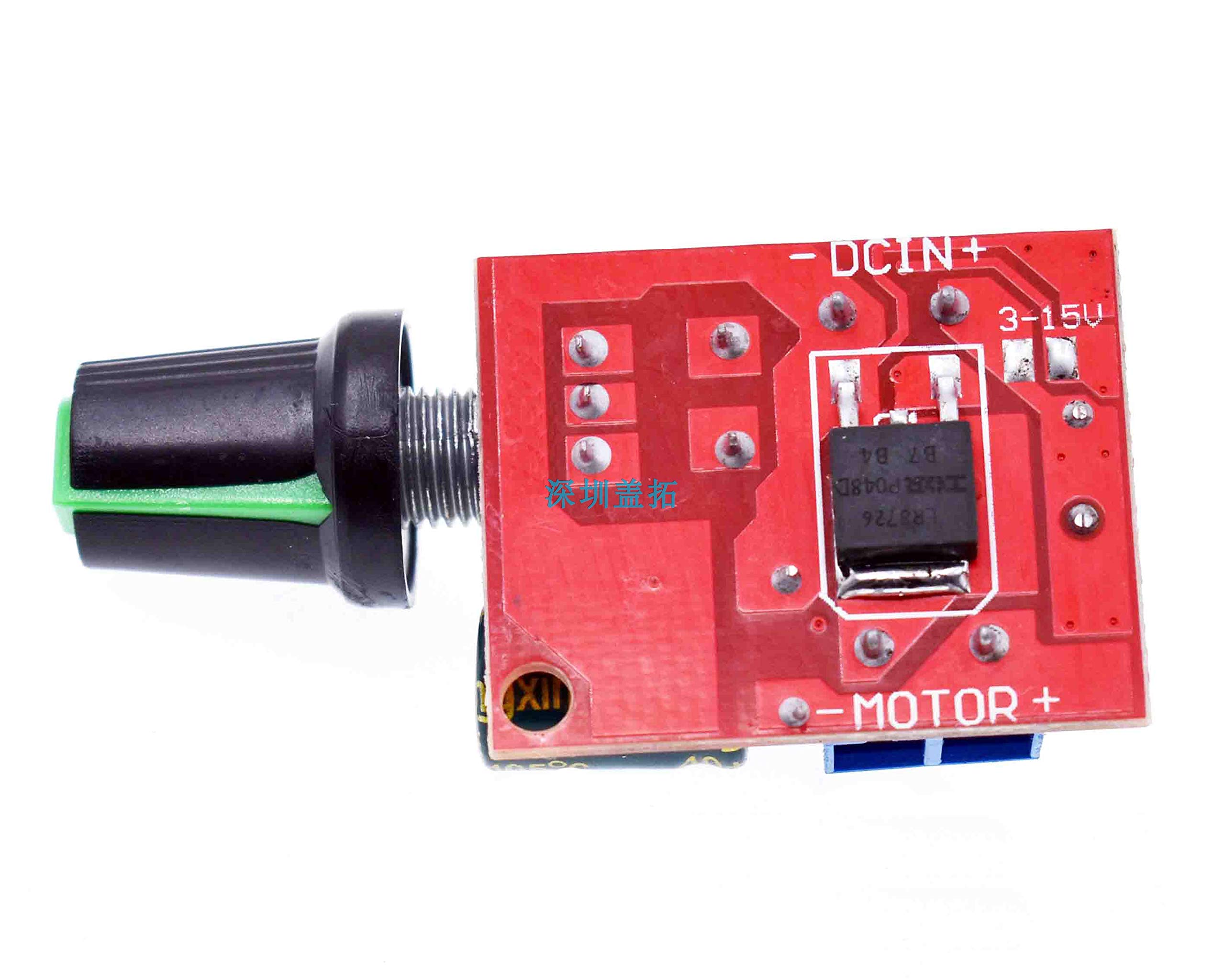 2 Regolatori PWM DC 3-35V 5A - Controllo Velocità Motori E Dimmer LED, Mini Dimensioni - Foto 8