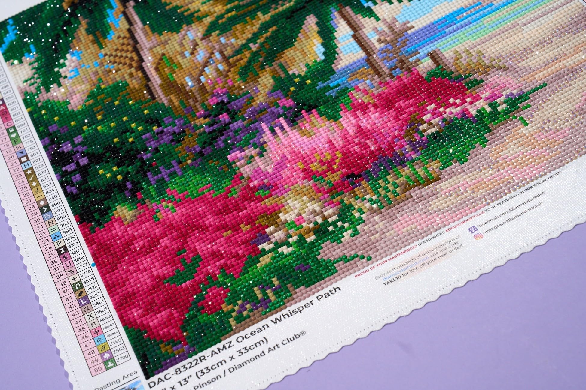 Amazon.com: DIAMOND ART CLUB Ocean Whisper Path Diamond Painting