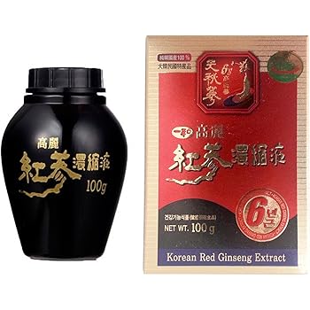 Amazon 高麗人参 一和高麗紅参濃縮液 6年根 紅参精 エキス 100g 1本 100g 並行輸入品 株式会社一和 御種人蔘