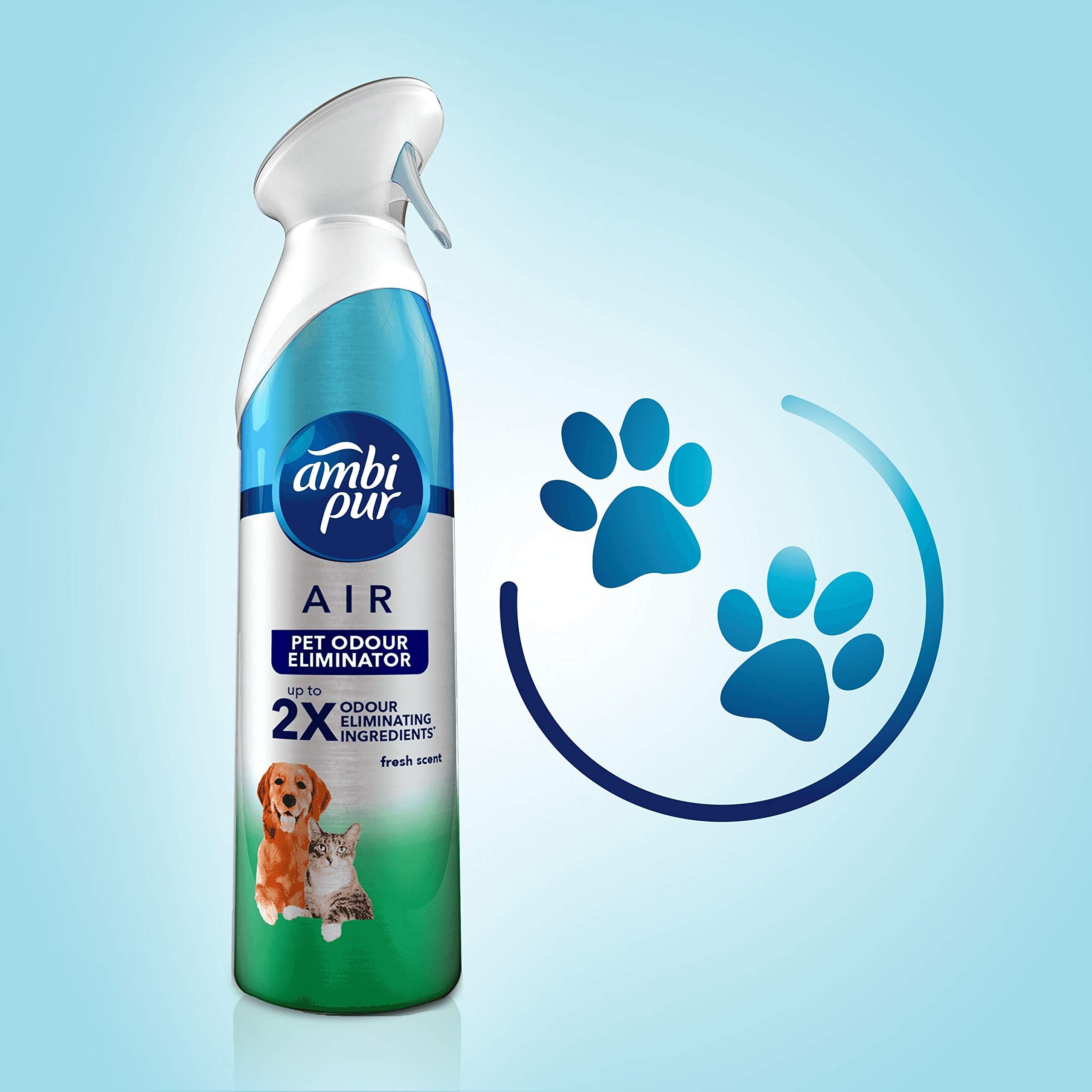 Febreze - Contre les Odeurs d’Animaux Spray Désodorisant, 300ml - Lot de 3