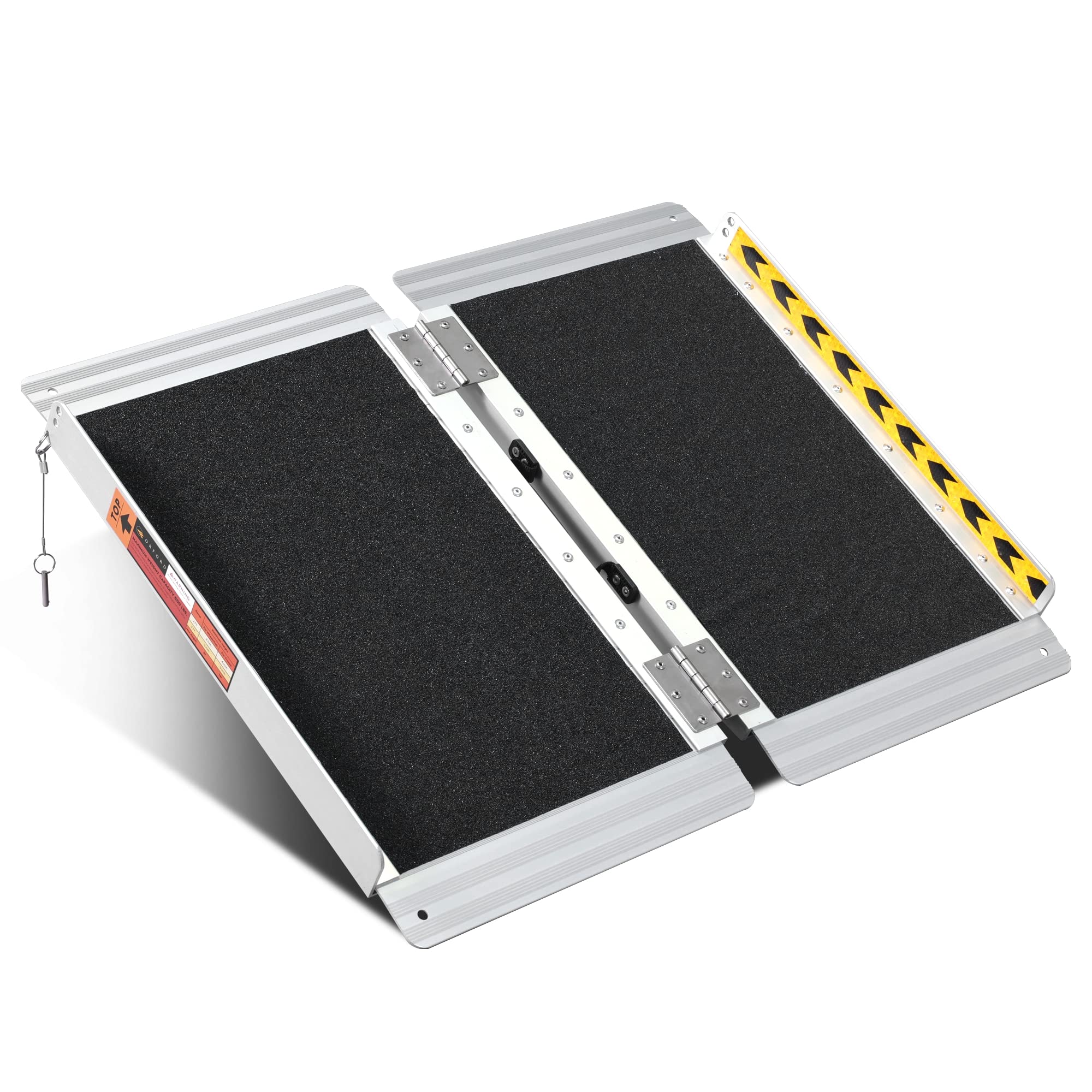 Buy ORFORD NonSkid Foldable Wheelchair Ramp 2FT, Threshold Ramp with a