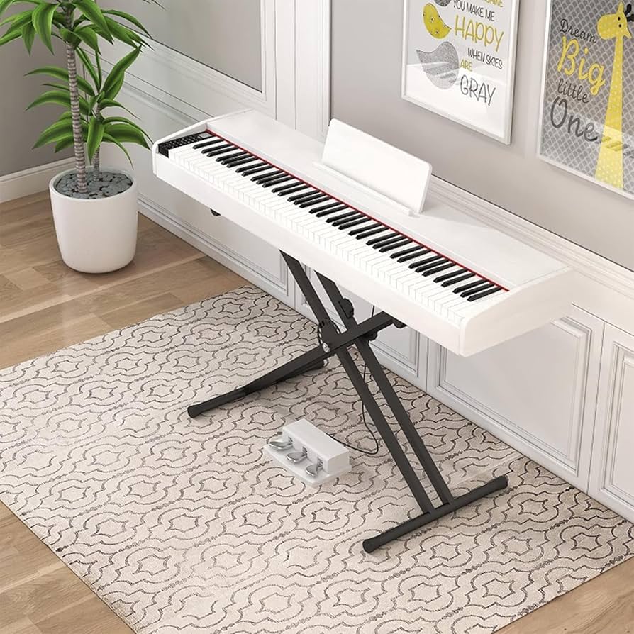 Amazon.co.jp: ZALIX 88鍵盤ハンマーピアノ、多機能ポータブル