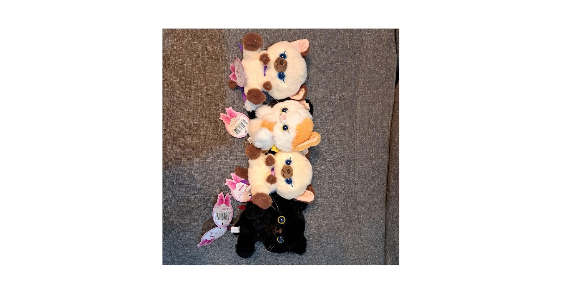 Amazon.co.jp: マイリトルキャット 全3種 4体 ねこ ぬいぐるみ