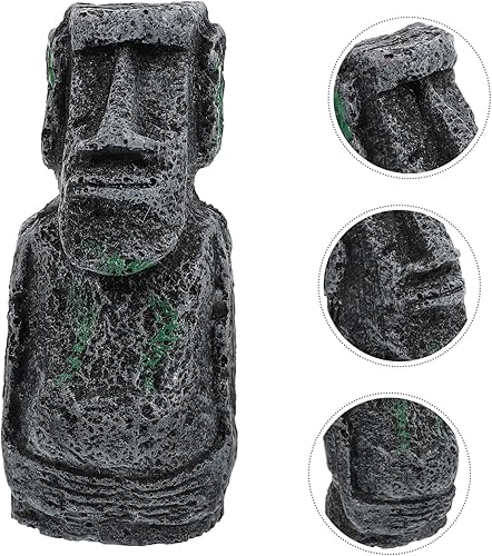 Miniatura 9 de balacoo Escultura de pecera, adornos de resina, decoración de estatua de piedra, adornos de paisaje para mascotas, pecera, acuario, decoración de