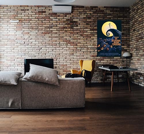 Miniatura 6 de Tim Burton's The Nightmare Before Christmas - Póster de película (estilo regular, color blanco) (tamaño: 24 x 36 pulgadas)