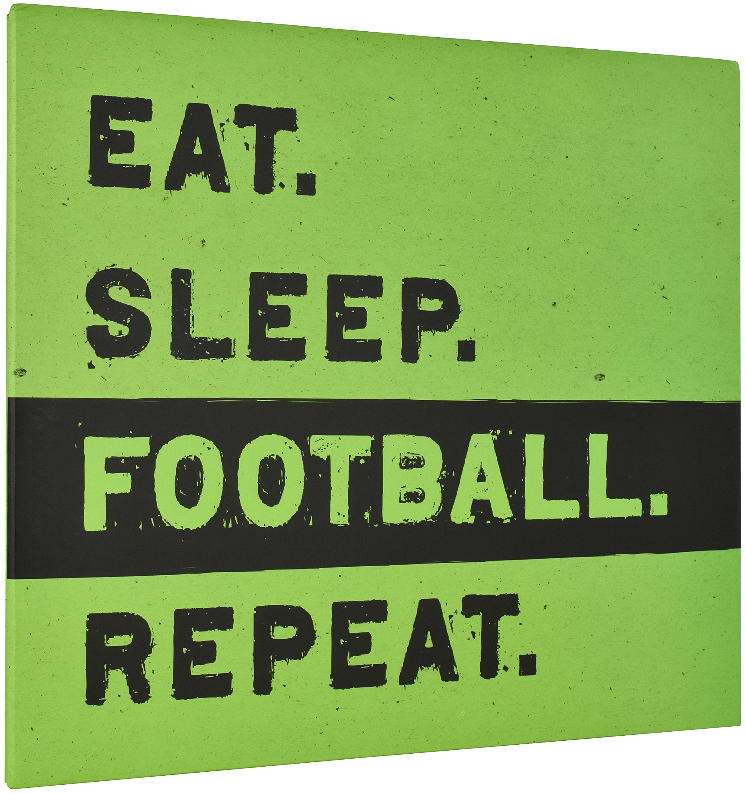 MCS MBI 13.5x12.5 Inch Football Sports Scrapbook Album with 12x12 Inch Pages, Green, Paper, Medium - Image 2