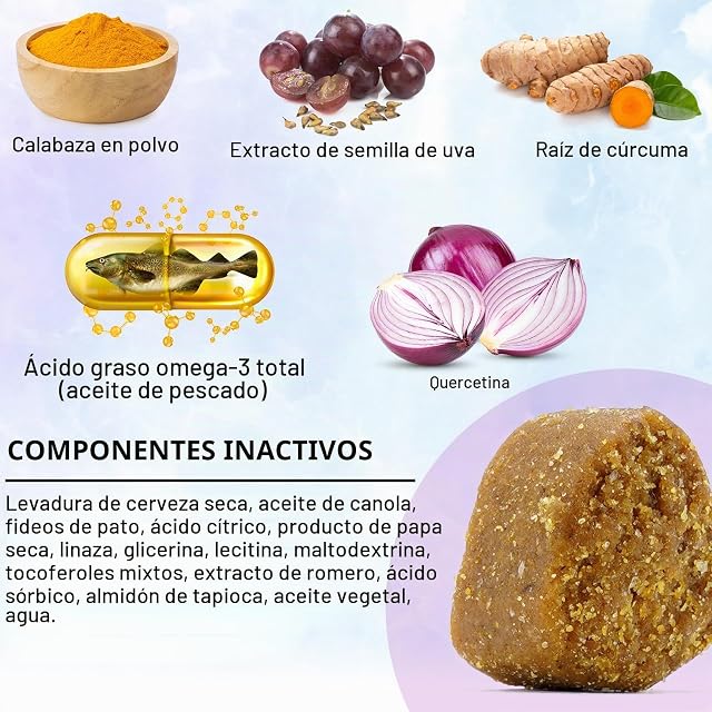 Foto 3 de 8 de Uocasi Masticables para Perros con Picazón Y Sistema Inmunológico