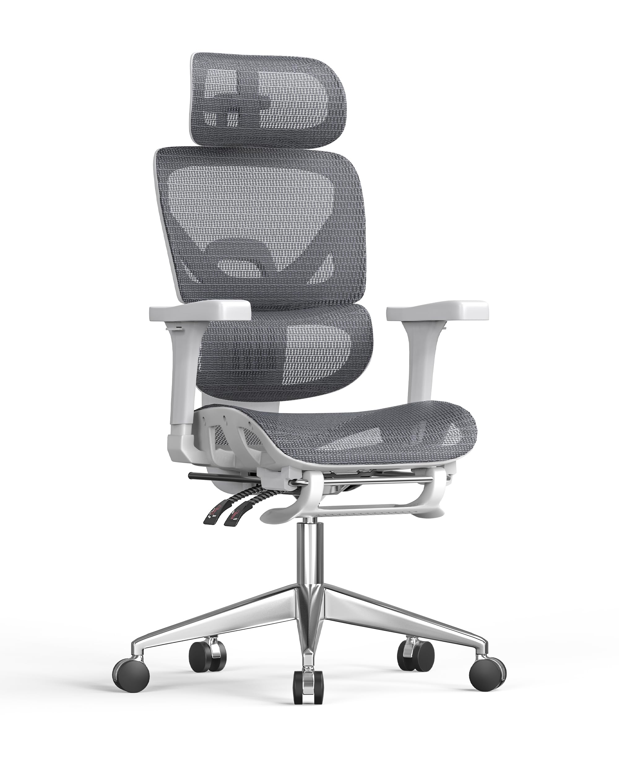 naspaluro Ergonomic Office Chair High Back, Grey