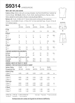 Simplicity Pattern XS - XL