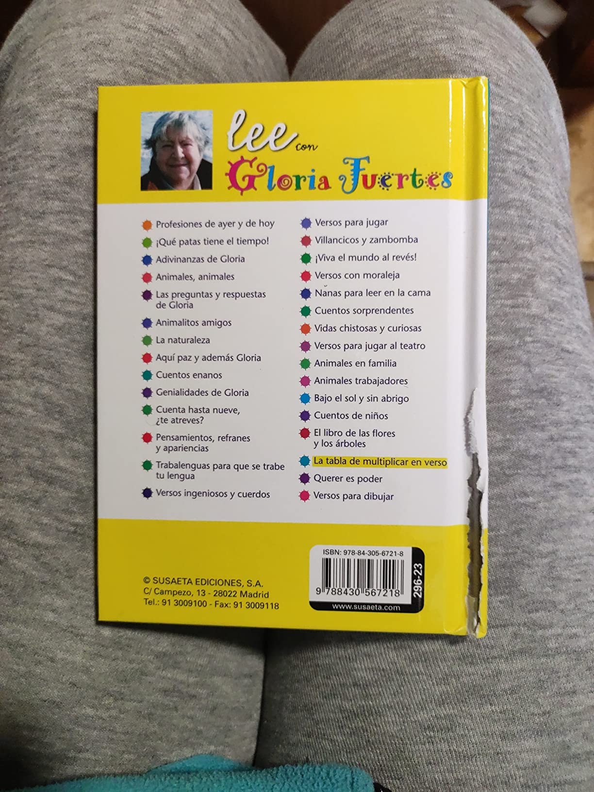 Tabla De Multiplicar En Verso. Lee Con... (Lee Con Gloria Fuertes